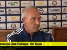 Видео послематчевой пресс-конференции игры Премьер-Лиги «Тобол» — «Тараз» 2:0