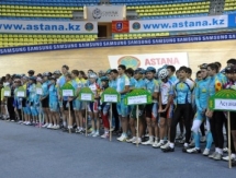 Открытие Чемпионата РК по велотреку.