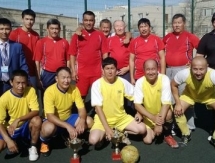 В Актау прошло первенство по футболу среди учителей