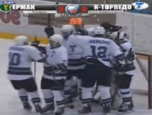 Видео матча ВХЛ «Ермак» — «Казцинк-Торпедо» 3:4