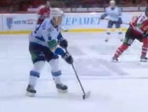 Видео шайб в матче КХЛ «Донбасс» — «Барыс» 2:4