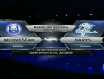 Видеообзор матча КХЛ «Медвешчак» — «Барыс» 3:2