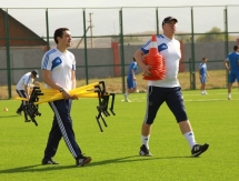 Фоторепортаж с открытой тренировки сборной Казахстана