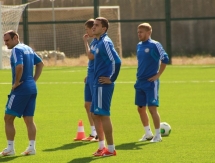 Фоторепортаж с открытой тренировки сборной Казахстана