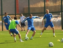 Фоторепортаж с открытой тренировки сборной Казахстана