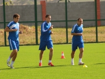 Фоторепортаж с открытой тренировки сборной Казахстана