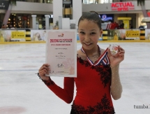 Юная фигуристка из Актау заняла второе место на чемпионате Азии 