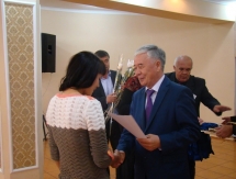 Женской команде «Жетысу» были вручены бронзовые медали
