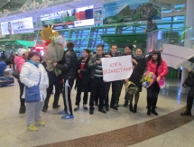 Фоторепортаж со встречи чемпионов Мира по боксу