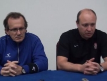 Видео послематчевой пресс-конференции игр чемпионата РК «Иртыш» — «Алматы» 4:1, 4:2