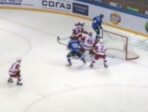Видеообзор матча КХЛ Барыс» — «Витязь» 3:2 Б