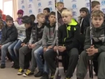 Видеосюжет об экскурсии школьников на базу «Казцинк-Торпедо» 