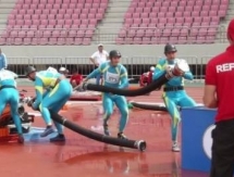 Сборная Казахстана заняла пятое место на чемпионате Мира по пожарно-спасательному спорту