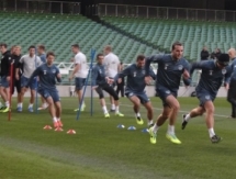 Фоторепортаж с тренировки сборной Ирландии