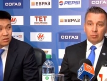 Видео послематчевой пресс-конференции игры КХЛ «Металлург» Нк — «Барыс» 3:5