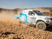 Команда «Astana Dakar» находится в первой десятке лидеров ралли «Марокко»