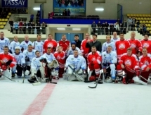 Видеообзор товарищеского матча «Легенды СССР» — «ЛД Астана» 3:7