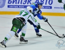 Фоторепортаж с матча КХЛ «Барыс» — «Салават Юлаев» 3:2