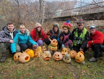 Фоторепортаж с велогонки «Pumpkin Race»