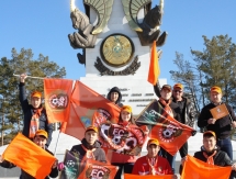 Фоторепортаж с автопробега в поддержку «Шахтёра»