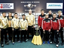 Фоторепортаж с церемонии взвешивания встречи WSB «Astana Arlans» — «Baku Fires»