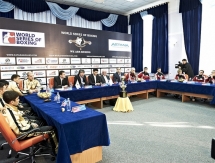 Фоторепортаж с церемонии взвешивания встречи WSB «Astana Arlans» — «Baku Fires»