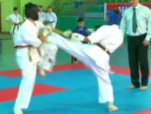 В Кызылорде проходит чемпионат РК по каратэ шинкиокушинкай