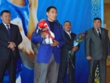 В Алматинской области чествовали чемпиона Мира по боксу
