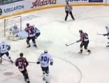 Видео шайб в матче КХЛ «Динамо» Рига — «Барыс» 3:2 Б