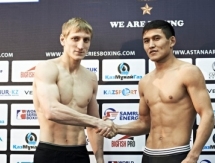 Фоторепортаж с церемонии взвешивания встречи WSB «Astana Arlans» — «Baku Fires»