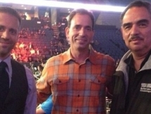 Команда Головкина посетила бой Уорд — Родригес