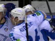 Видео шайб в матче КХЛ «Слован» — «Барыс» 2:6