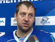 Видеоинтервью Дмитрия Уппера после матча КХЛ со «Слованом»