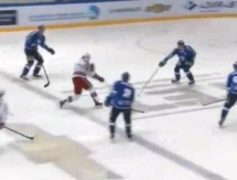 Видеообзор матча КХЛ «Барыс» — «Лев» 2:3