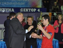 Фото с церемонии награждения Кубка Казахстана — 2013 по футзалу