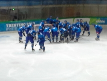 Фото с матча Универсиады Казахстан — Канада 4:2