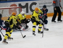 Фоторепортаж с матча ВХЛ «Сокол» — «Сарыарка» 3:2 О.Т