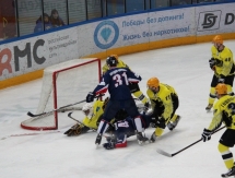 Фоторепортаж с матча ВХЛ «Сокол» — «Сарыарка» 3:2 О.Т