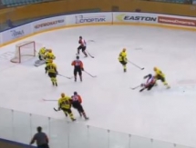 Видео матча ВХЛ «Спутник» — «Сарыарка» 2:8