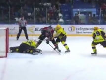 Видеообзор матча ВХЛ «Рубин» — «Сарыарка» 4:2