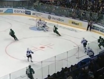 Видео шайб в матче КХЛ «Салават Юлаев» — «Барыс» 6:3