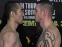 Видео с церемонии взвешивания боя Шуменов — Ковач