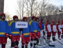 В Петропавловске открыли новый хоккейный корт