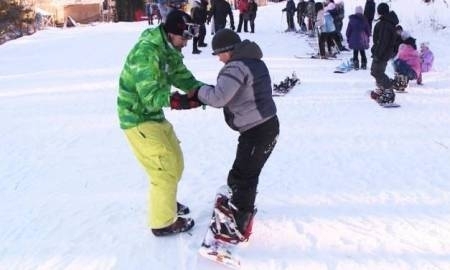 В Усть-Каменогорске открылся детский горнолыжный сезон