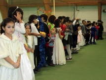 Новый год отметили в теннисном центре Шымкента 