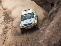 Внедорожник Astana Motorsports в десятке на четвертом этапе Дакара