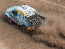 Внедорожник Astana Motorsports в десятке на четвертом этапе Дакара