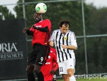 Фоторепортаж с товарищеского матча  «Габала» — «Тобол» 2:1