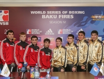 Фоторепортаж с церемонии взвешивания встречи WSB «Baku Fires» — «Astana Arlans»