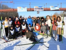 В Уральске прошел лыжный забег в честь зимней Олимпиады